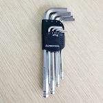 Bộ lục giác đầu bi 9 cây SUPER TOOL - JAPAN