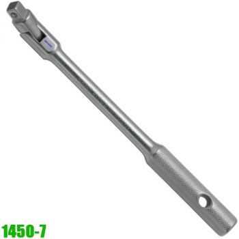 1450-7 Tay vặn đầu tuýp 1/4″, đầu lắc léo, dài 150mm