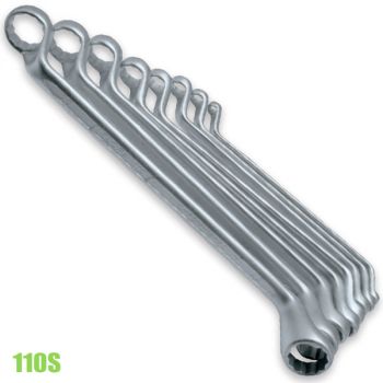  110S 8AFSB - bộ cờ lê 2 đầu vòng thep tiêu chuẩn DIN 383, ISO 3318, 1085