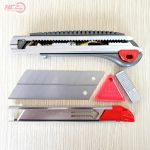 Dao rọc giấy Nhật NT Cutter L-2000RP hợp kim nhôm đúc nguyên khối - Made In Japan