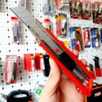 Dao rọc giấy Nhật NT Cutter L-300RP thép không gỉ - Made In Japan