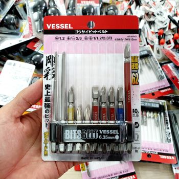Bộ mũi vít Vessel GS10P-01 Made In Japan