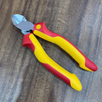 Kìm cắt 160mm cách điện 1000V mạ crom-niken 4 lớp chống gỉ Wiha 43335 Chính Hãng