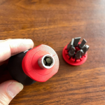 Bộ tui vít lùn dẹp, bake 6 đầu vít có nam châm Wiha 33736 Chính Hãng Made In Germany