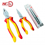 Combo001 Kìm Wiha và Dao rọc giấy NT Cutter (Bằng 20cm 26711, Nhọn 16cm 26720, Rọc giấy ea-300)