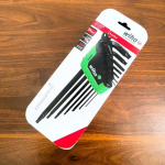 Bộ lục giác sao bi 14 chi tiết T5 - T45 Wiha 43847 Chính Hãng - Made In Germany