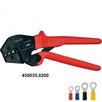 97 52 36 | 97 52 06 - Kìm ép đầu cos tròn RV KNIPEX - 450035