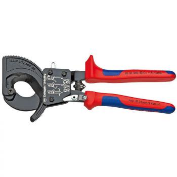 Kìm cắt cáp bánh cóc Knipex- 9531280 (Cable cutter ratchet type)