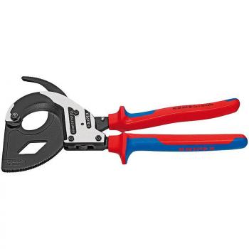 Kìm cắt cáp bánh cóc Knipex- 9532320 (Cable cutter ratchet type)