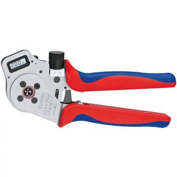 Kìm ép cos tròn 4 điểm kẹp Knipex - 975-65DG(Four mandrel crimping plier for turned contacts)